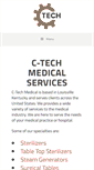 Mobile Screenshot of ctechmedical.com