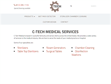 Tablet Screenshot of ctechmedical.com